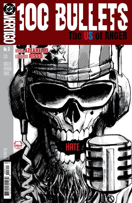 00A. 100 BULLETS THE US OF ANGER #3 (OF 8) CVR A DAVE JOHNSON