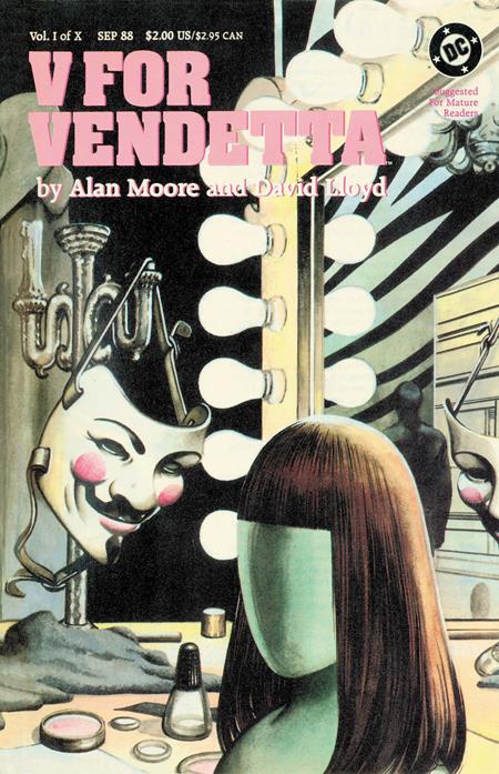 00A. V FOR VENDETTA #1 FACSIMILE EDITION CVR A DAVID LLOYD