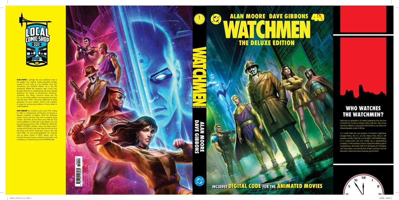 WATCHMEN THE DELUXE LCSD EDITION HC (MR)