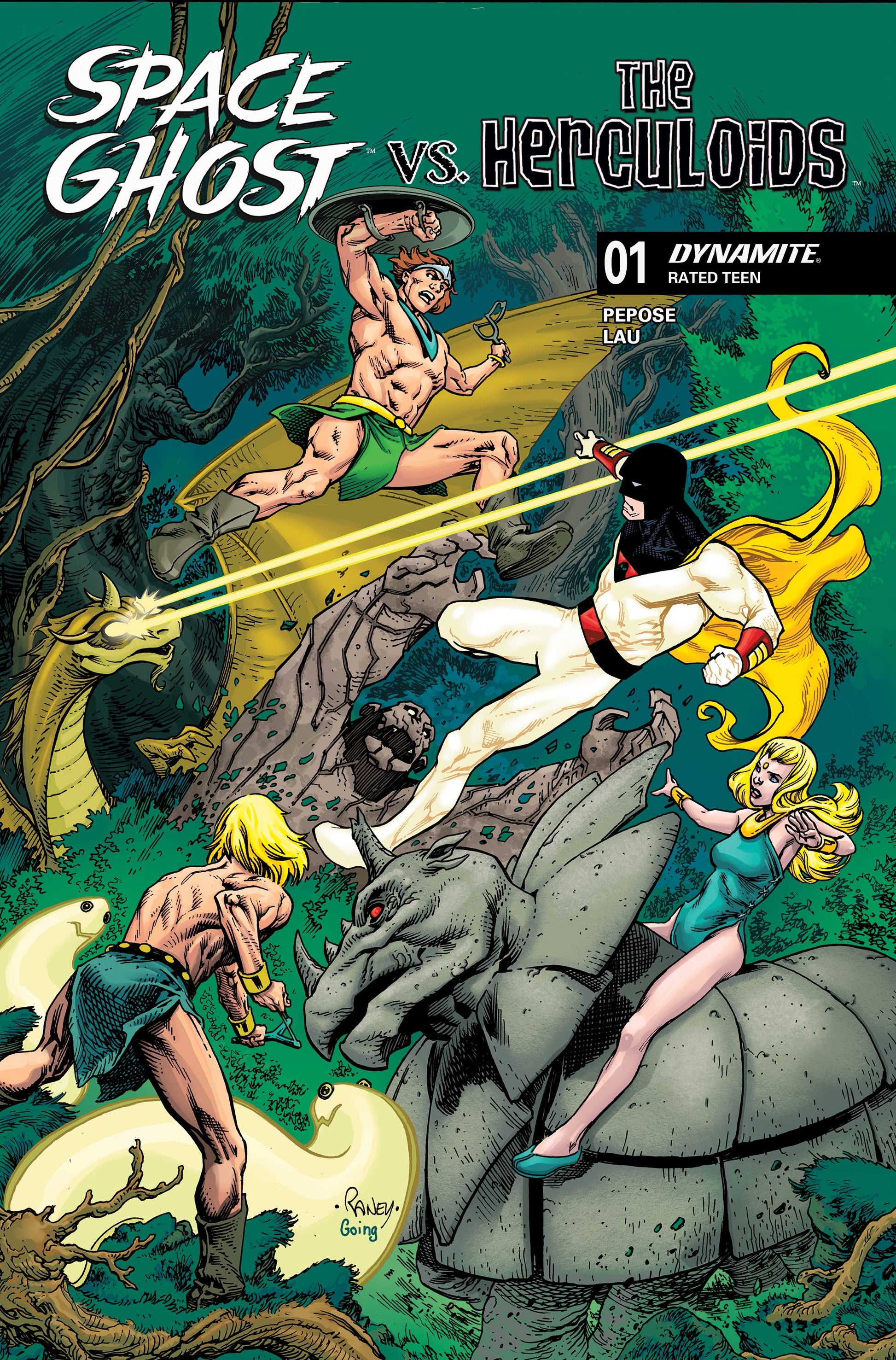 SPACE GHOST VS THE HERCULOIDS #1 CVR E TOM RANEY VAR