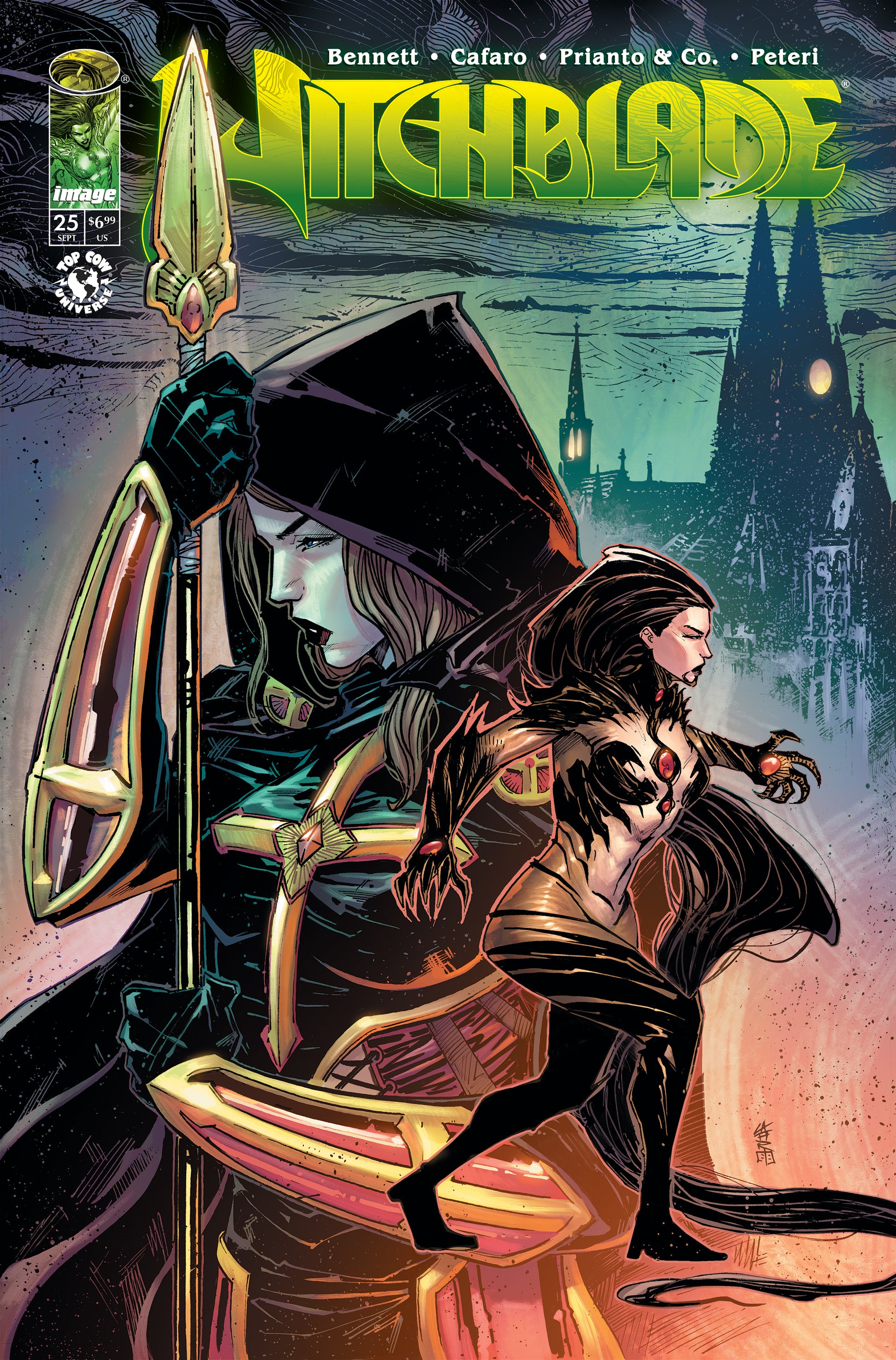 WITCHBLADE #25 CVR A GIUSEPPE CAFARO & ARIF PRIANTO