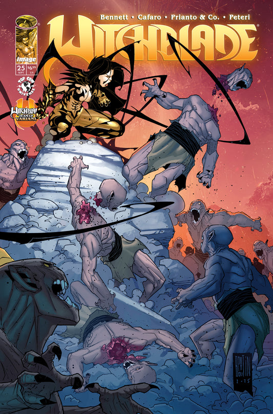 WITCHBLADE #25 CVR C PAT BOUTIN & STEVE FIRCHOW CONNECTING WITCHBLADE TEAM UP VAR