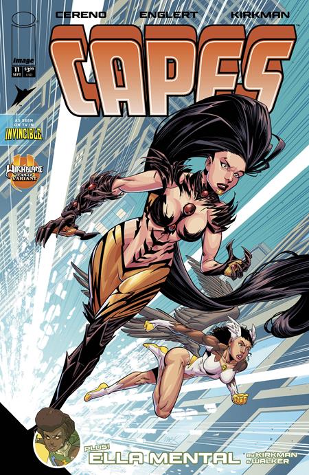00A. INVINCIBLE UNIVERSE CAPES #11 CVR F MARK ENGLERT WITCHBLADE TEAM UP