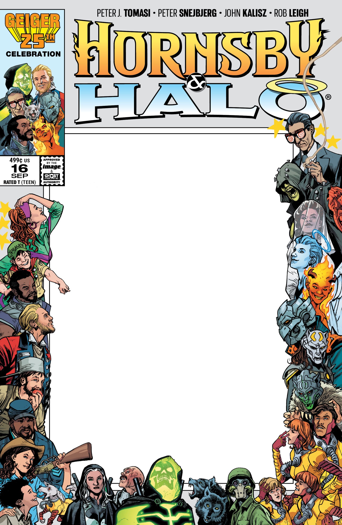 HORNSBY & HALO #16 CVR C BLANK SKETCH VAR