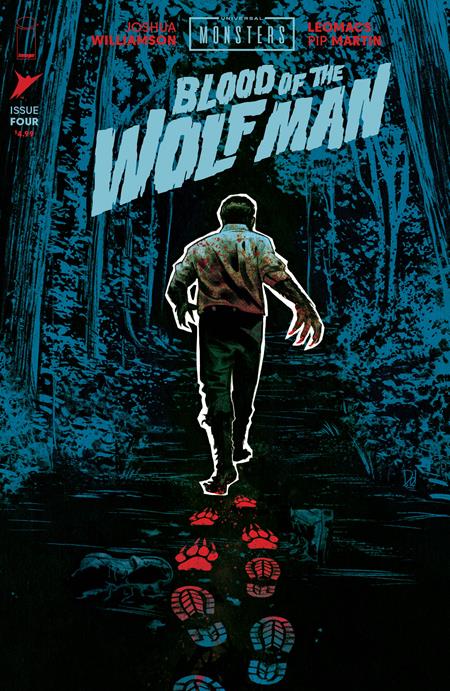 00A. UNIVERSAL MONSTERS BLOOD OF THE WOLF MAN #4 (OF 4) CVR B MIKE DEL MUNDO