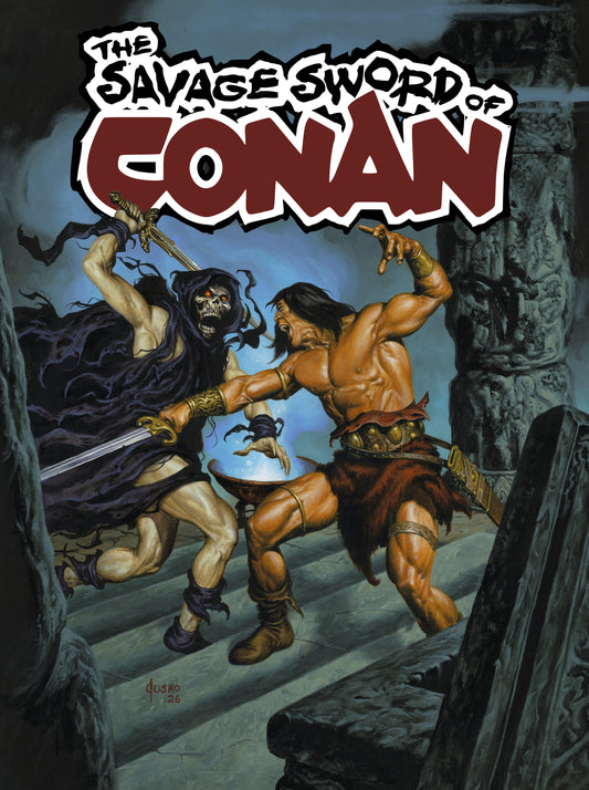 SAVAGE SWORD OF CONAN #16 CVR A JOE JUSKO (MR)