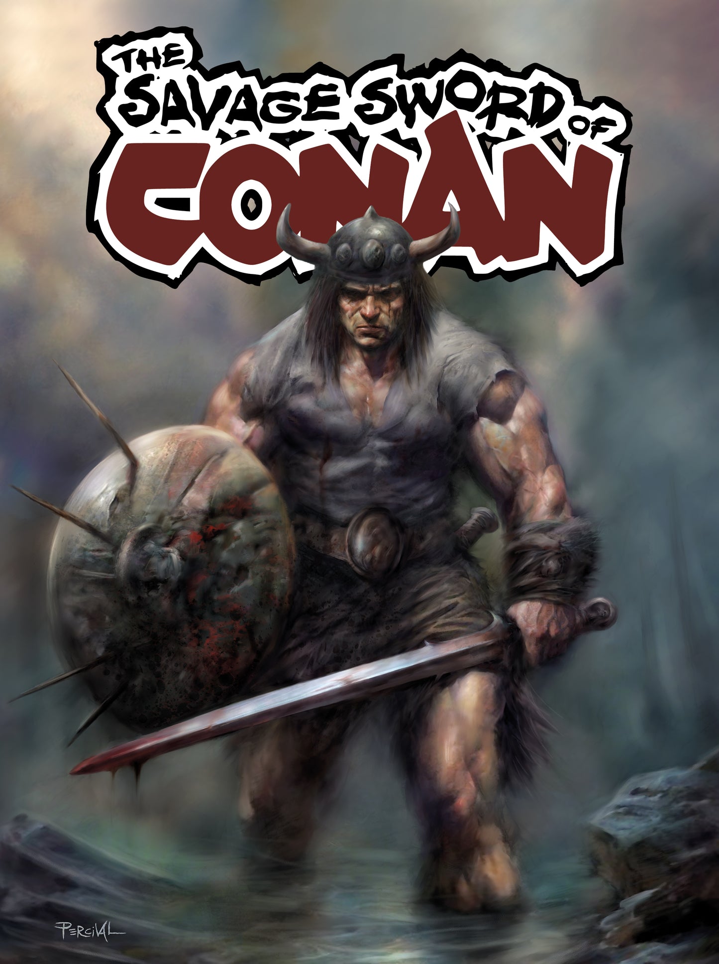 SAVAGE SWORD OF CONAN #16 CVR B NICK PERCIVAL VAR  (MR)