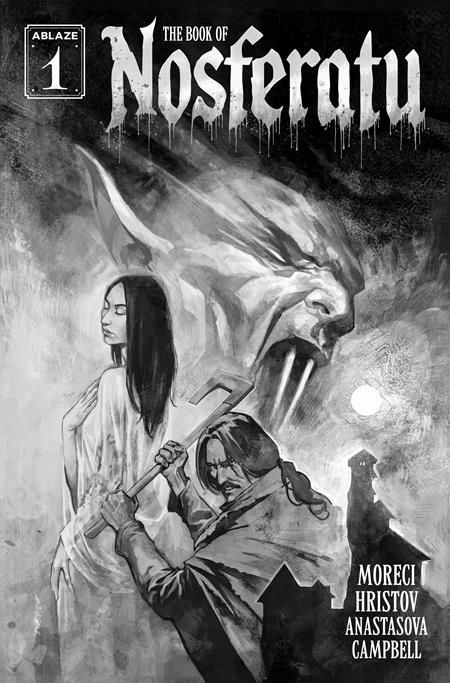 BOOK OF NOSFERATU #1 (OF 4) CVR B TODOR HRISTOV B&W