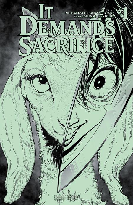 IT DEMANDS SACRIFICE #1 (OF 4) CVR J ADAM POLLINA GLOW IN THE DARK
