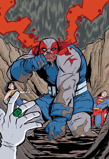 DC ALL IN SAGA DARKSEID VS THE WORLD #1 (ONE SHOT) CVR D ANTHONY MARQUES CARD STOCK