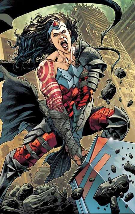 ABSOLUTE WONDER WOMAN #25 CVR D BRYAN HITCH CONNECTING CARD STOCK