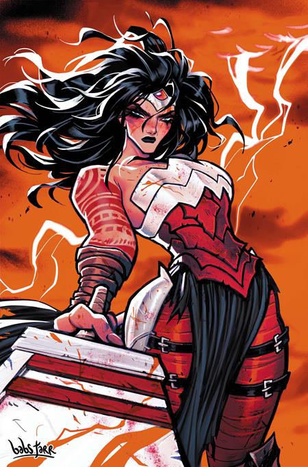 ABSOLUTE WONDER WOMAN #25 CVR F BABS TARR GLOW-IN-THE-DARK CARD STOCK