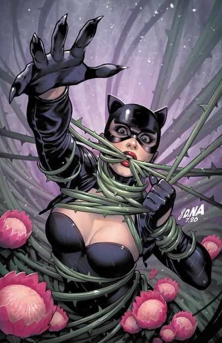 CATWOMAN #92 CVR E DAVID NAKAYAMA BAD SEEDS SPOT FOIL (BATMAN BAD SEEDS)