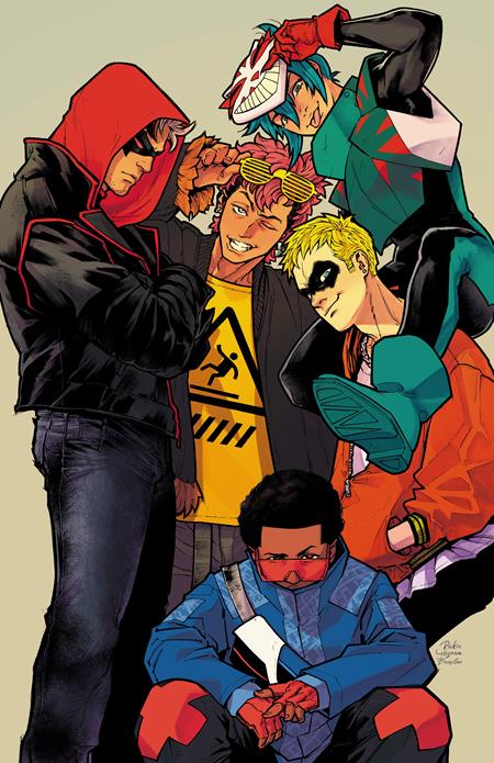 TEEN TITANS #1 SECOND PRINTING CVR B RICKIE YAGAWA & TAMRA BONVILLAIN CARDSTOCK