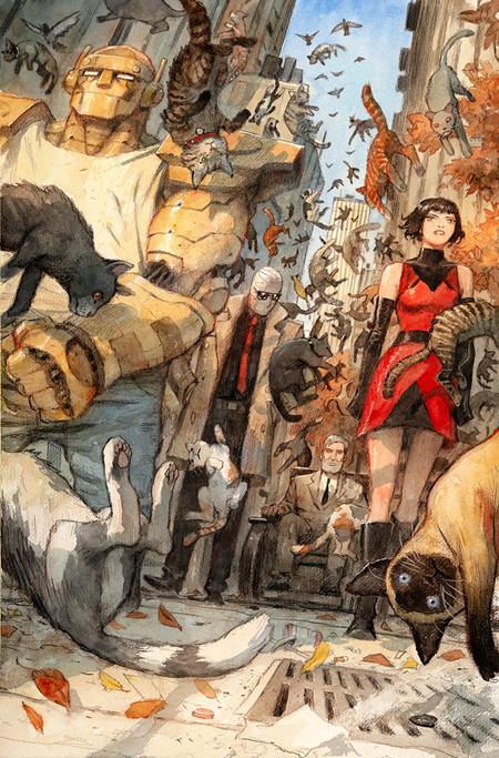 DOOM PATROL #1 SECOND PRINTING CVR B NIKO HENRICHON CARDSTOCK