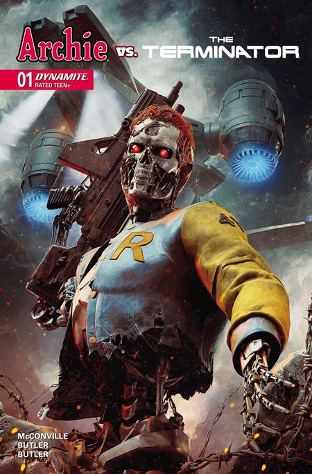 ARCHIE VS THE TERMINATOR #1 CVR E BJORN BARENDS FOIL