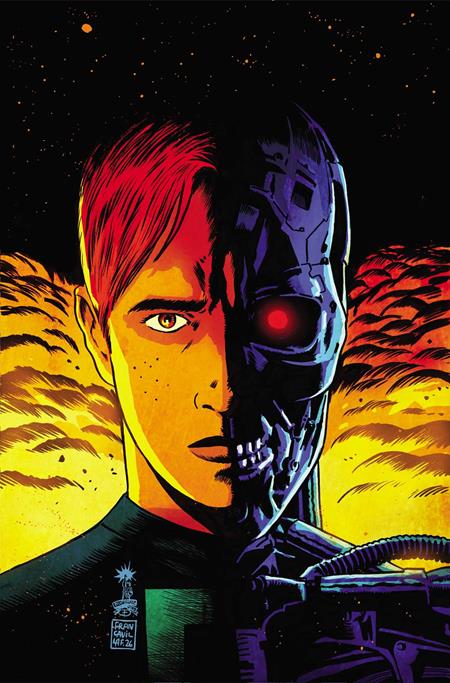 ARCHIE VS THE TERMINATOR #1 CVR H FRANCESCO FRANCAVILLA METAL PREMIUM