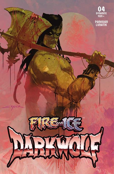 FIRE AND ICE DARKWOLF #4 CVR D STUART SAYGER