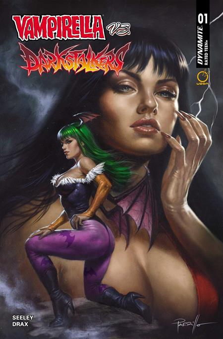 VAMPIRELLA VS DARKSTALKERS SPECIAL #1 (ONE SHOT) CVR B LUCIO PARRILLO