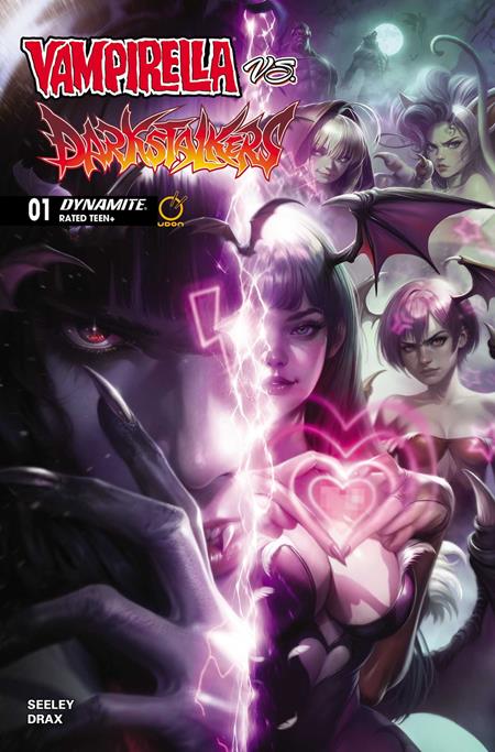 VAMPIRELLA VS DARKSTALKERS SPECIAL #1 (ONE SHOT) CVR C FRANCESCO MATTINA