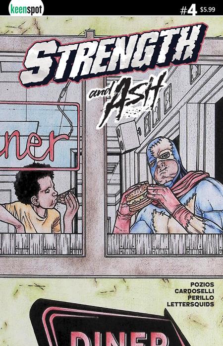 STRENGTH & ASH #4 CVR C ALEX SANCHEZ FRANCESCA PERILLO DINER