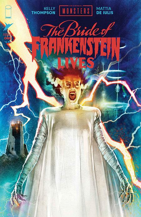 UNIVERSAL MONSTERS THE BRIDE OF FRANKENSTEIN LIVES #1 (OF 4) CVR B JOSHUA MIDDLETON