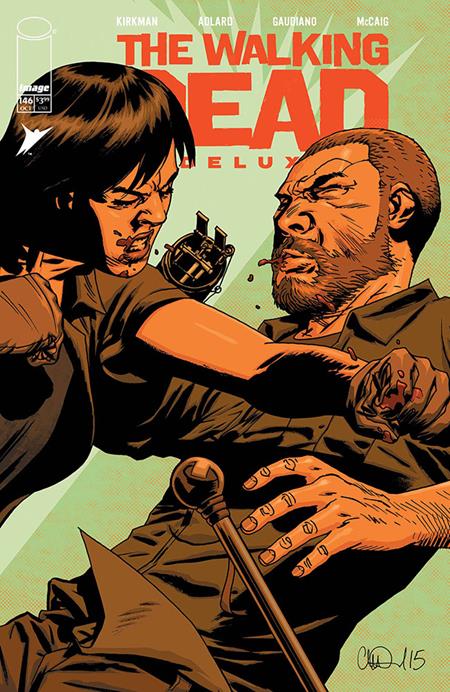 WALKING DEAD DELUXE #146 CVR B CHARLIE ADLARD & DAVE MCCAIG