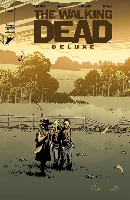 WALKING DEAD DELUXE #147 CVR B CHARLIE ADLARD & DAVE MCCAIG