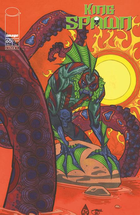 KING SPAWN #60 CVR C SHAWN CRYSTAL HALLOWEEN MONSTER