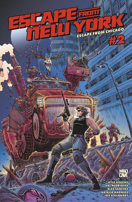 ESCAPE FROM NEW YORK ESCAPE FROM CHICAGO #2 CVR B JAMES STOKOE