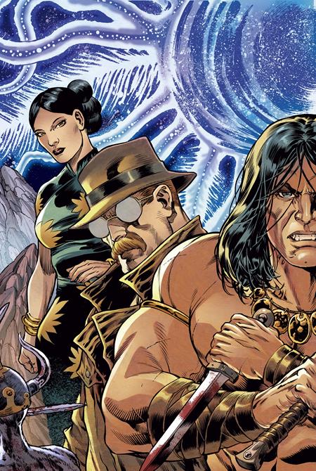 CONAN THE BARBARIAN TIDES OF THE TYRANT KING #2 (OF 4) CVR E JESUS MERINO VIRGIN CARDSTOCK CONNECTING
