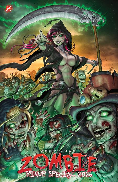 ZENESCOPE ZOMBIE PINUP SPECIAL 2026 (ONE-SHOT) CVR B CARDIGRADE