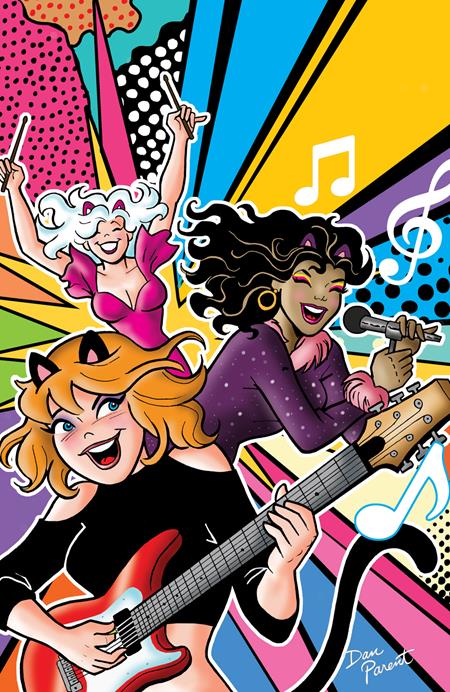 JOSIE AND THE PUSSYCATS ROCK ON (ONE SHOT) CVR D DAN PARENT FOIL FULL ART
