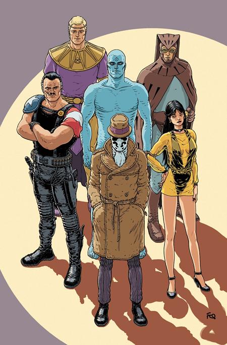 BATMAN #15 CVR F FRANK QUITELY WATCHMEN 40TH ANNIVERSARY CARD STOCK