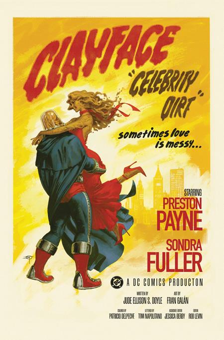 CLAYFACE CELEBRITY DIRT #5 (OF 6) CVR C DAVID TALASKI CARD STOCK