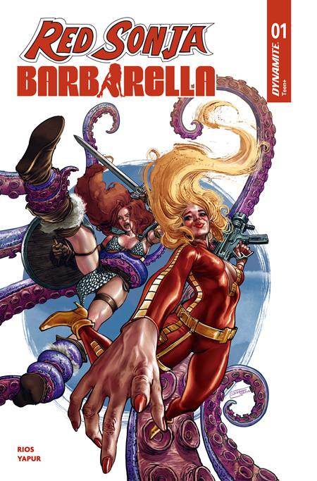 RED SONJA BARBARELLA #1 CVR C DIEGO YAPUR