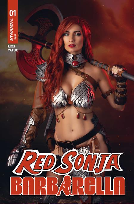 RED SONJA BARBARELLA #1 CVR D COSPLAY IVY RED SONJA