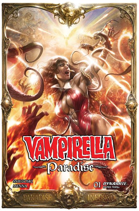 VAMPIRELLA PARADISE #1 CVR E FRANCESCO MATTINA FOIL
