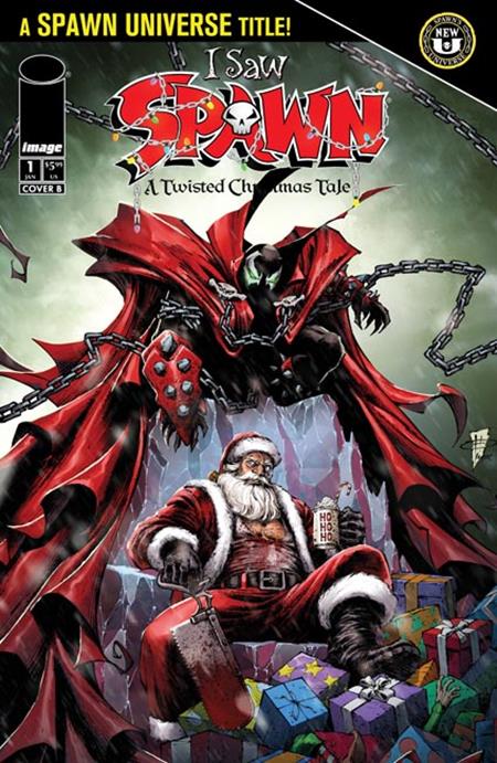 I SAW SPAWN A TWISTED CHRISTMAS TALE #1 (OF 2) CVR B DANIEL HENRIQUES