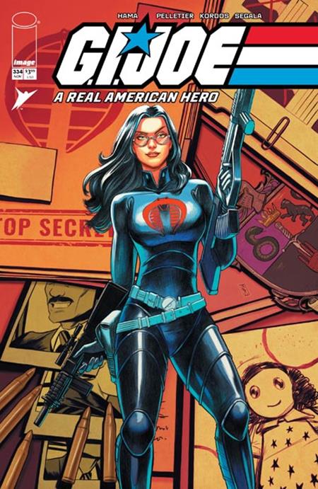 GI JOE A REAL AMERICAN HERO #334 CVR C NIMIT MALAVIA SECRET DOSSIER