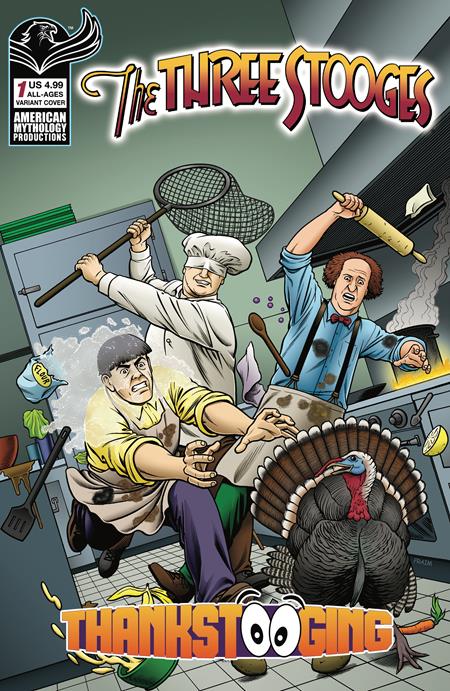 THREE STOOGES THANKSTOOGING #1 (ONE SHOT) CVR B FRAIM BROTHERS