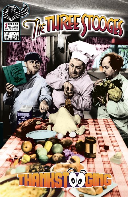THREE STOOGES THANKSTOOGING #1 (ONE SHOT) CVR C COLOR PHOTO