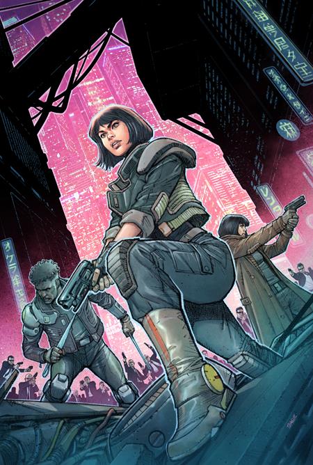 BLADE RUNNER TOKYO NEXUS DIE WITH HONOR #1 (OF 4) CVR E DYLAN TEAGUE VIRGIN CARDSTOCK