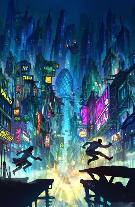 BLADE RUNNER TOKYO NEXUS DIE WITH HONOR #1 (OF 4) CVR F ALAN QUAH VIRGIN CARDSTOCK