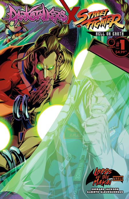 DARKSTALKERS X STREET FIGHTER HELL ON EARTH #1 (ONE SHOT) CVR B JEFFREY CRUZ