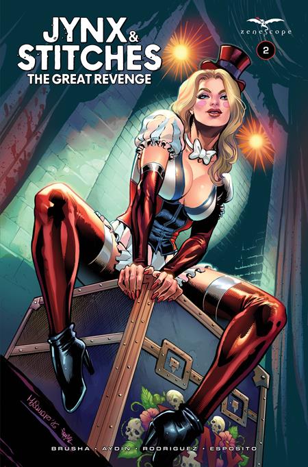 JYNX AND STITCHES THE GREAT REVENGE #2 (OF 3) CVR C MARIA LAURA SANAPO