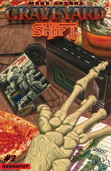 MARK SPEARS GRAVEYARD SHIFT #2 CVR E MARK SPEARS HANGIN TOUGH HOMAGE