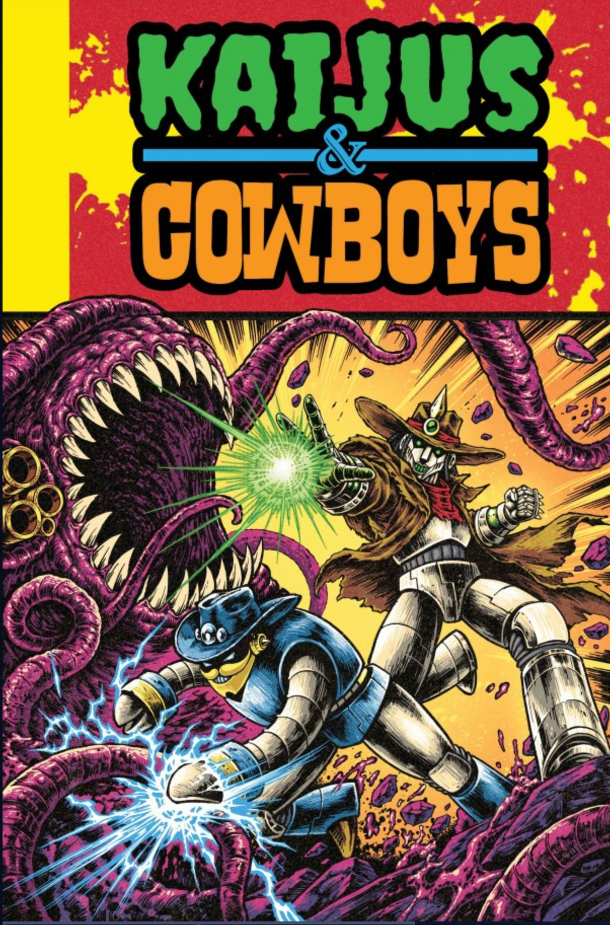 00A. KAIJUS & COWBOYS #2 (OF 12) CVR B FERXPAIN EC HOMAGE