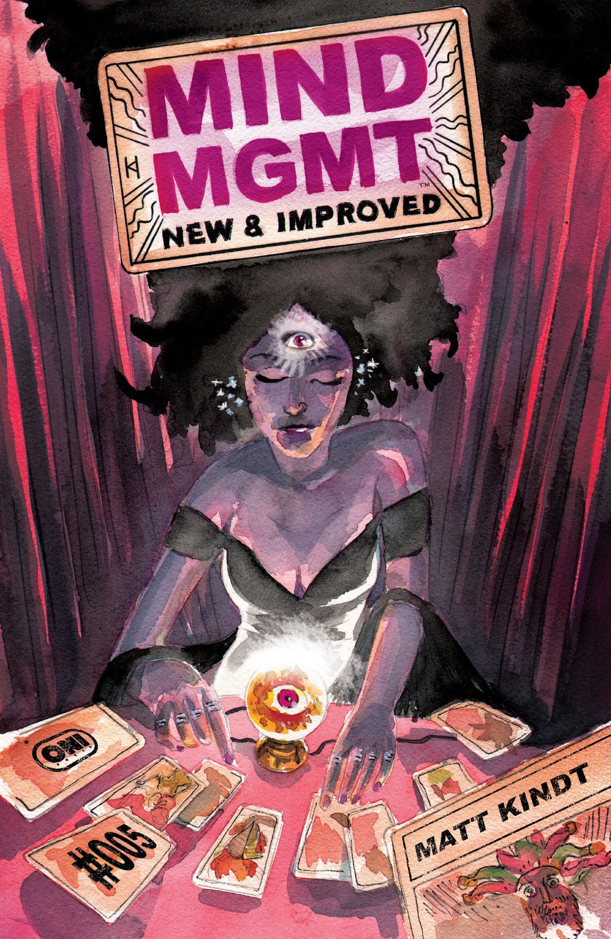 MIND MGMT NEW & IMPROVED #5 CVR B MIKE DEL MUNDO