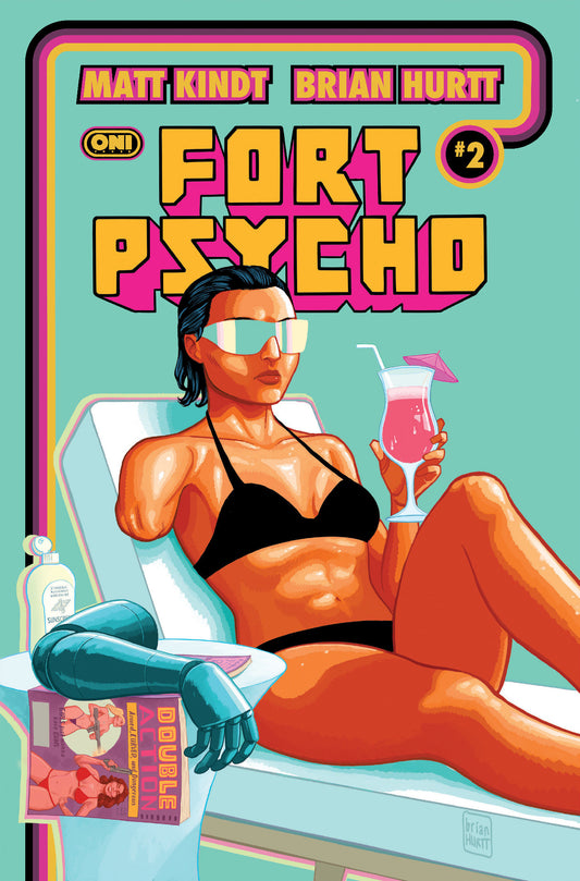 00A. FORT PSYCHO #2 CVR A BRIAN HURTT